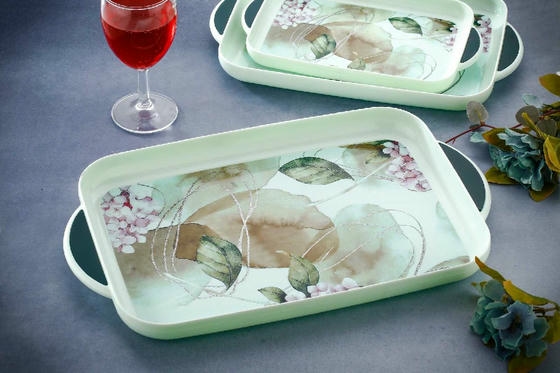 Celebration 3 PC's Serving Tray set Box Packing