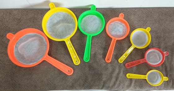 No.7 Double Jali Nylon Strainer Pack Of 12 Pcs	