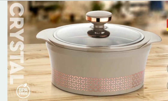 Casserole Crystal 3500 Ml Steel Insulated