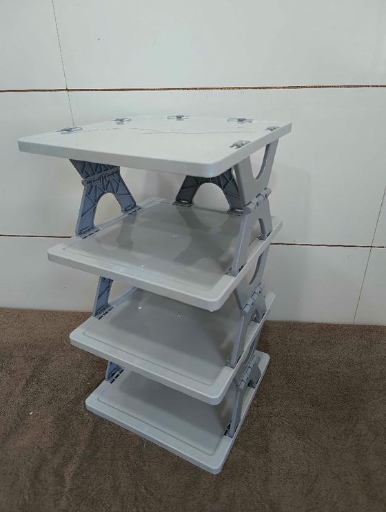 Creative 4 Layer Shoe Rack Box Packing 