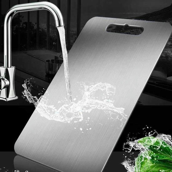 Stainless Steel Chopping Board 12*8 Inch Dimensions 