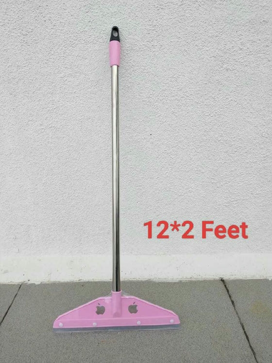 12 Inch Floor Wiper With 2 Feet Steel Pipe 