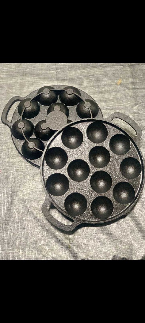 Cast iron Appum plate 12 PC's weight 2.8 kg