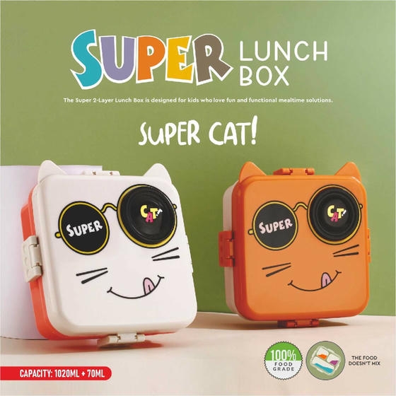 Super Fun lunch box poly packing 