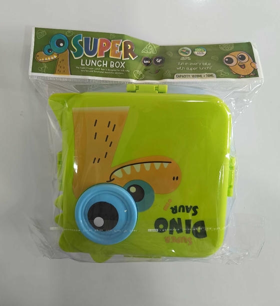 Super Fun lunch box poly packing 