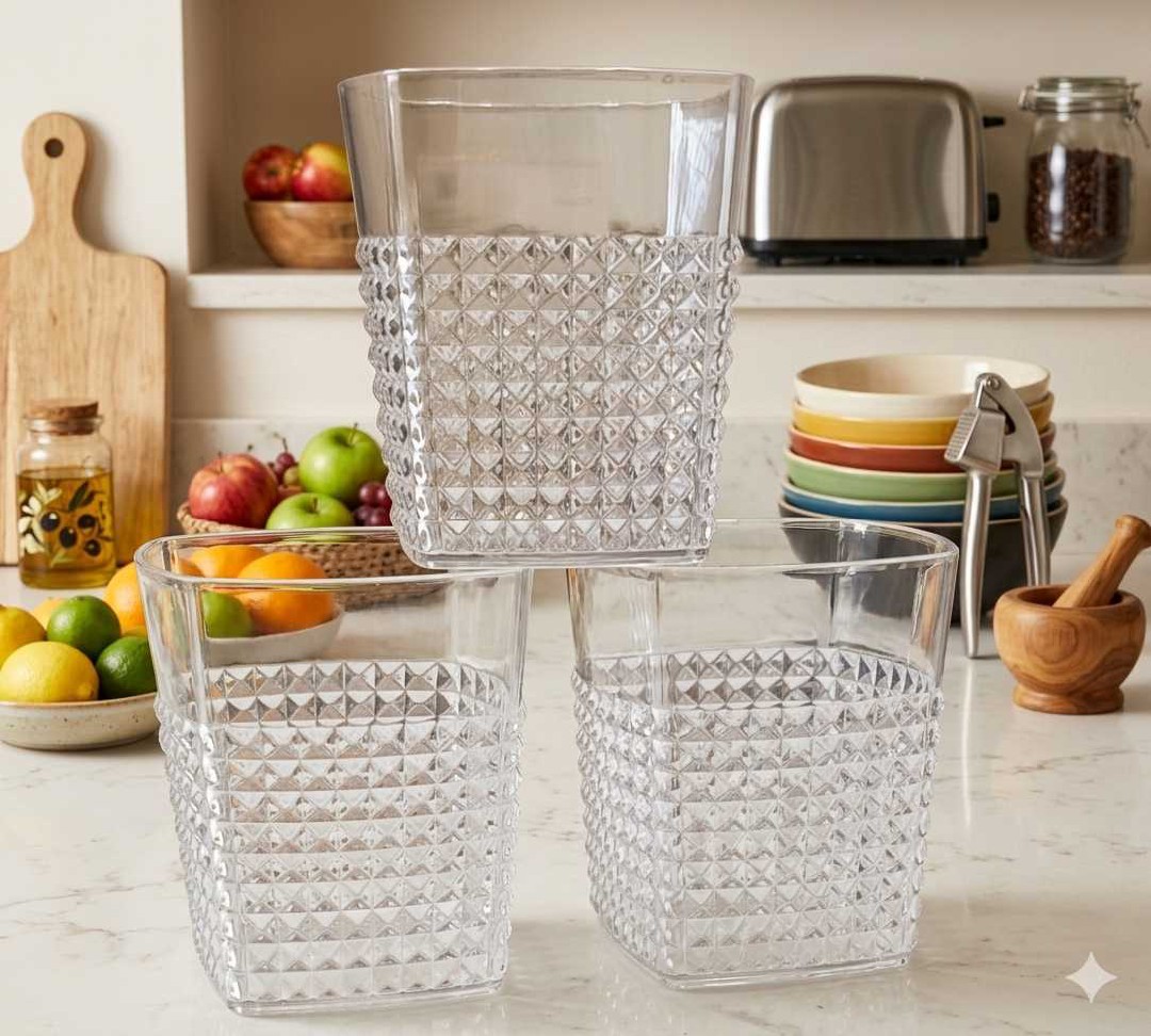 Kohinoor Glass Pack of 6 PC's Box pack