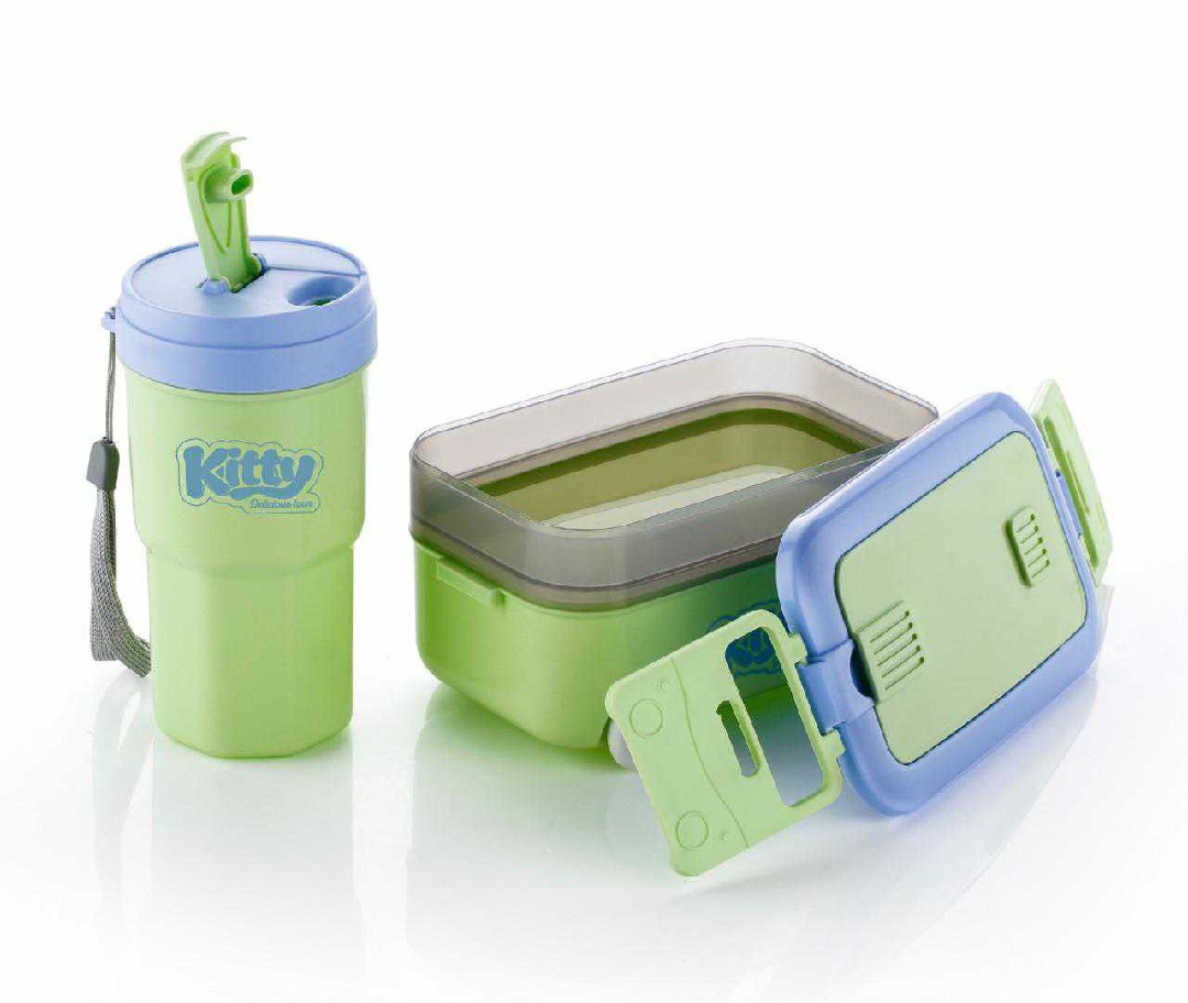 Kitty lunch box bottle combo set Loose pack 